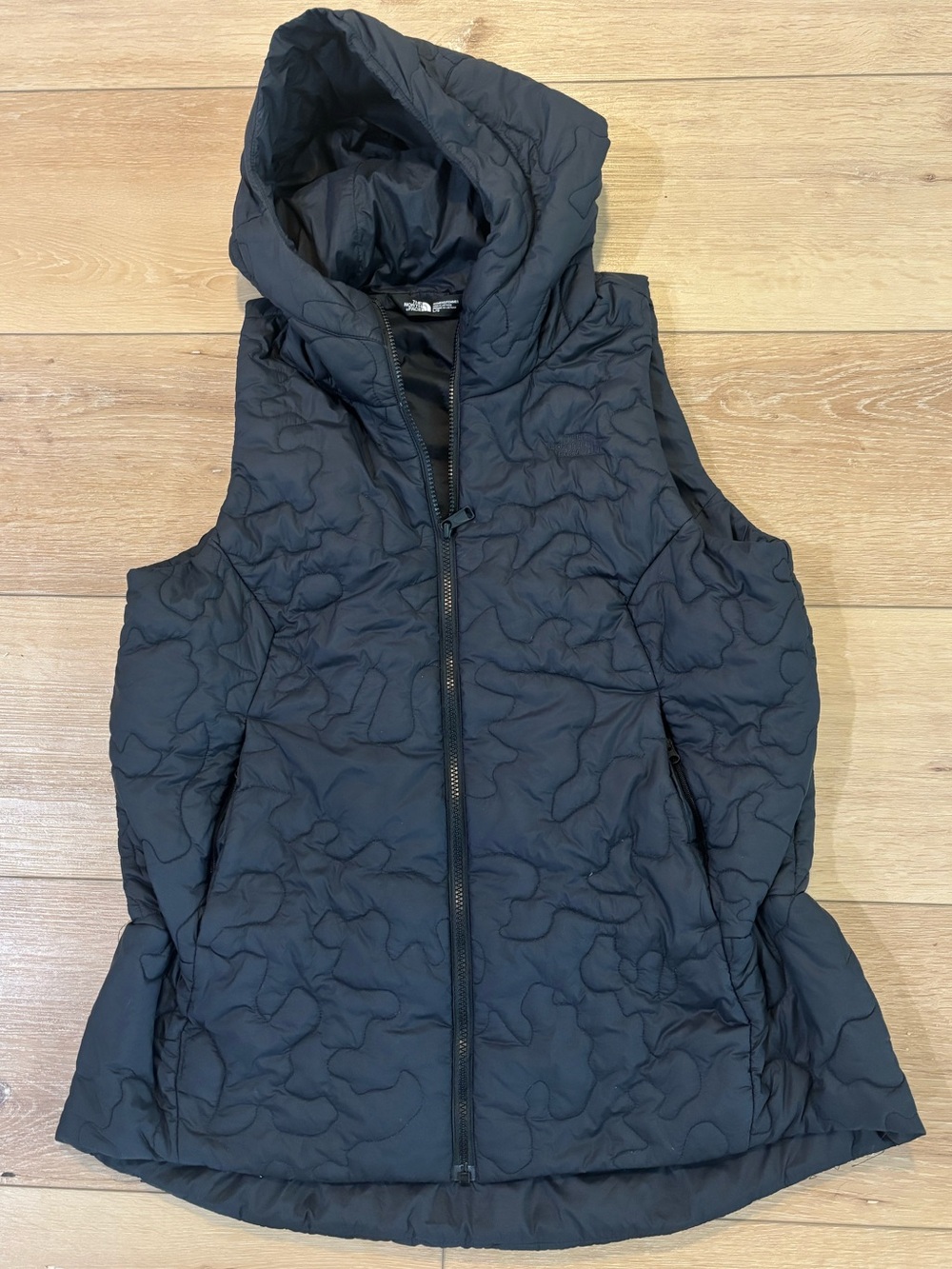 The North Face Women's Quilted Hooded Vest - Black